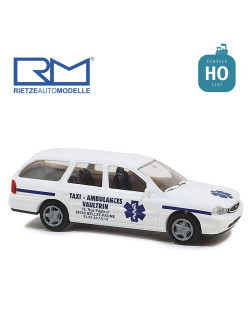 Ford Mondeo Turnier Taxi-Ambulances HO Rietze 50592