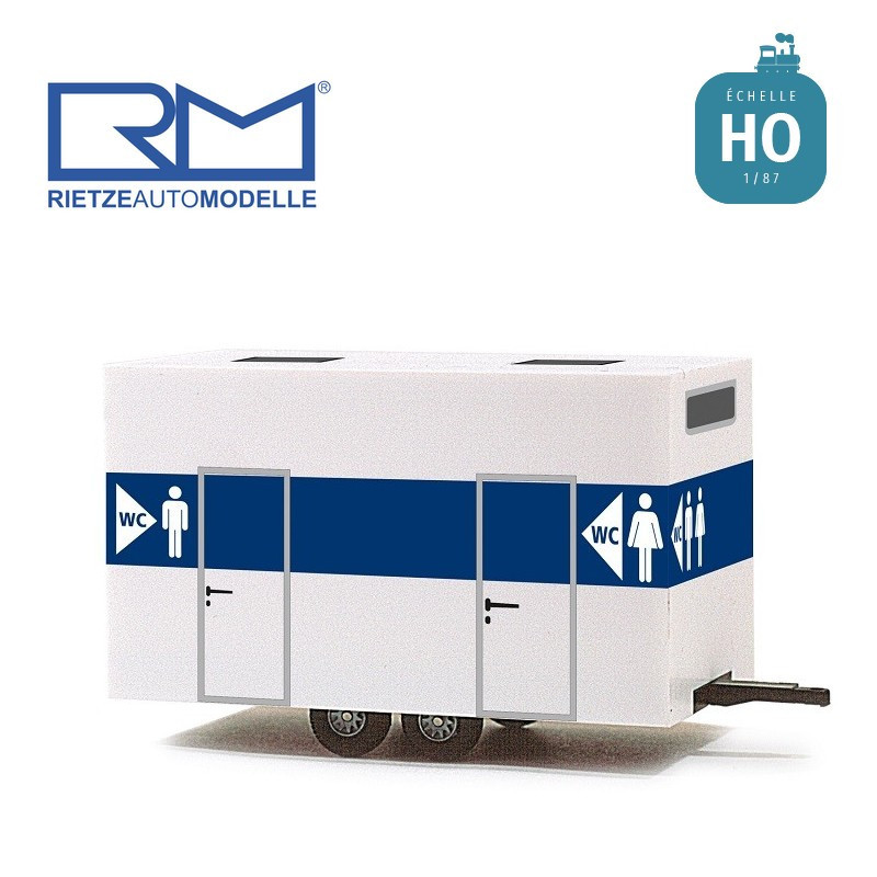 Remorque toilettes HO Rietze 70261