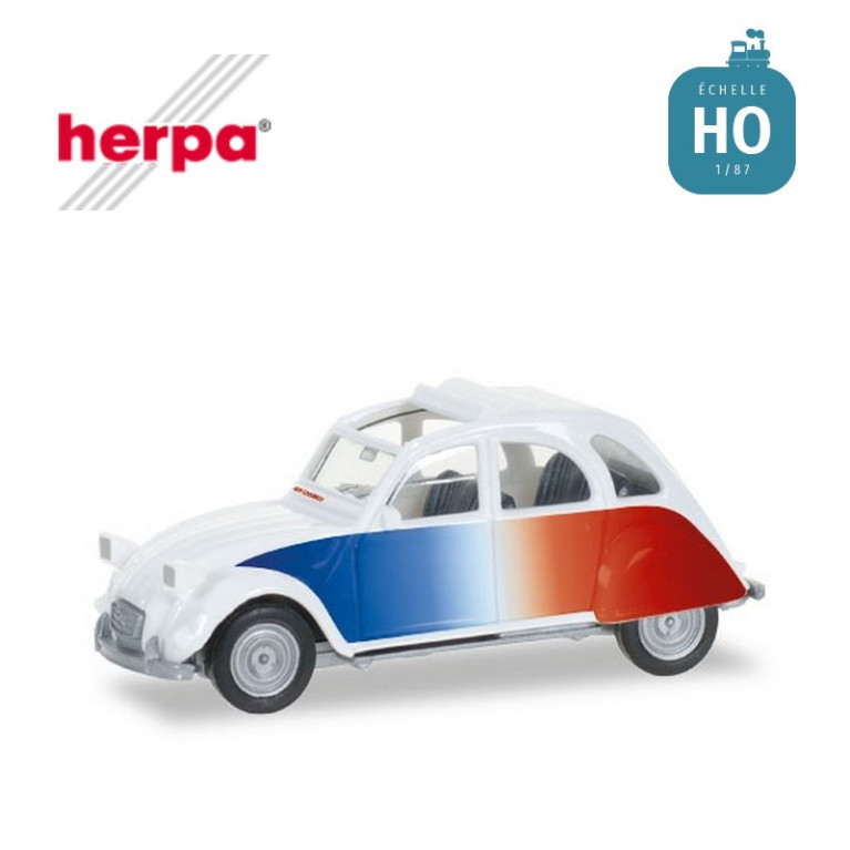 Citroën 2CV "Cocorico", HO, Herpa 28783-Maketis