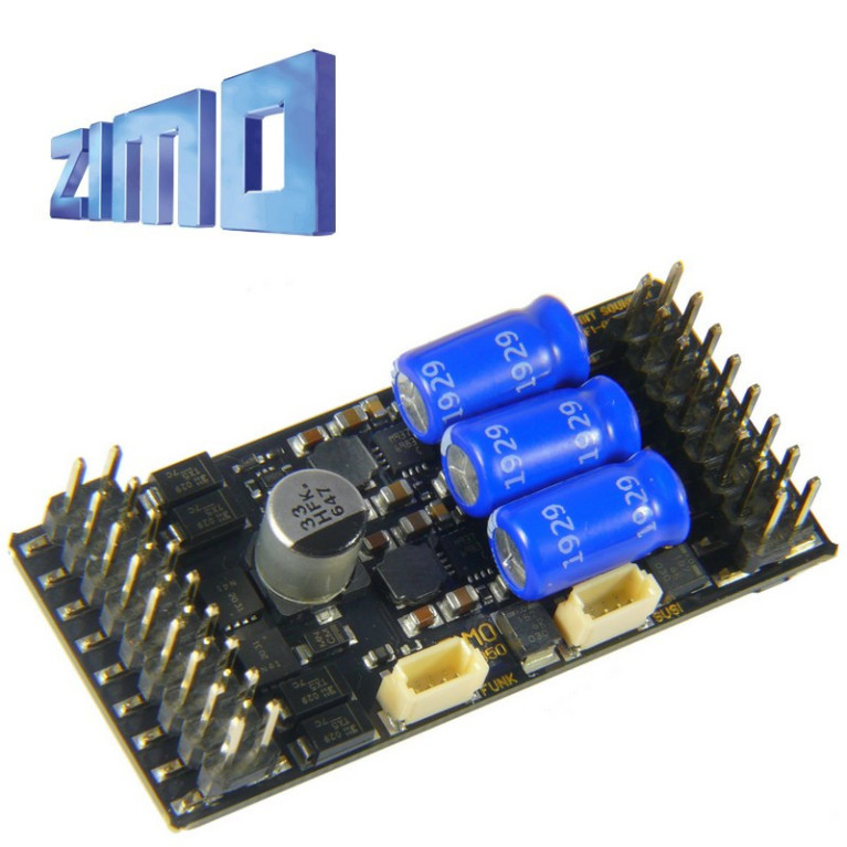 Décodeur sonore 16 bits Zimo MS950 DCC grandes échelles MS950