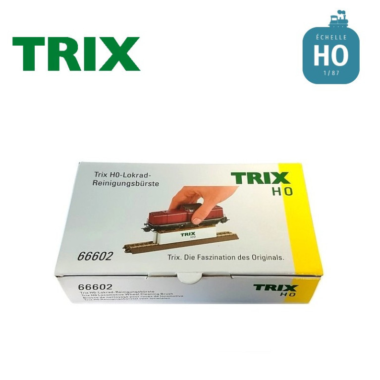 Brosse de nettoyage pour roues de locomotive Trix 66602 Brosse de nettoyage pour roues de locomotive Trix 66602