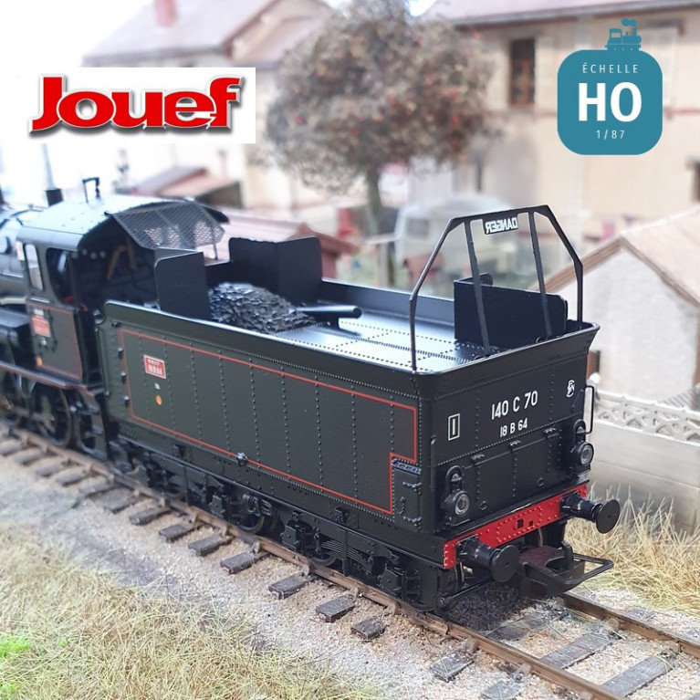 Locomotive Vapeur 140 C 70 SNCF Noir EP III Analogique HO Jouef HJ2405 - Maketis
