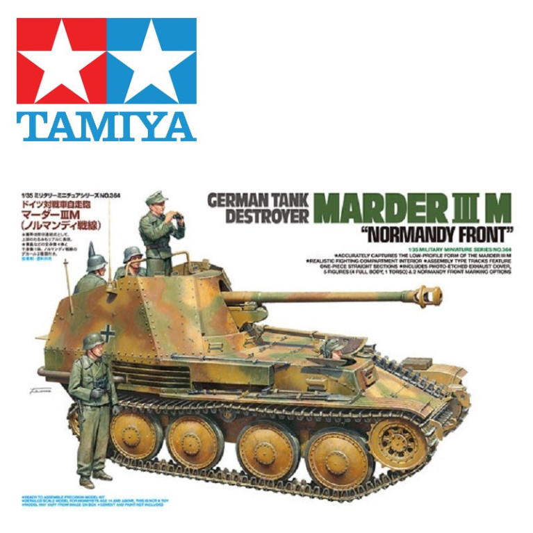 Marder III M Normandie 1/35 Tamiya TA35364 Marder III M Normandie 1/35 Tamiya TA35364