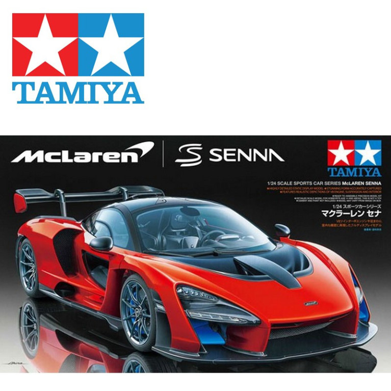 Voiture McLaren Senna 1/24 Tamiya 24355 Voiture McLaren Senna 1/24 Tamiya 24355