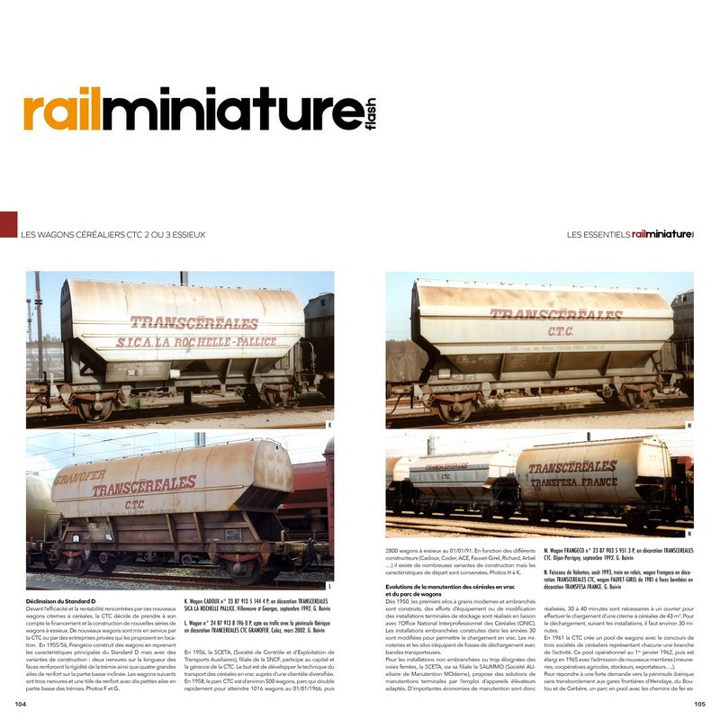 Encyclopédie des wagons Tome 1 Rail miniature flash RFES01-Maketis