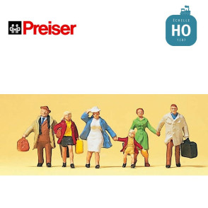 Famille krauss HO Preiser 10281 - Maketis