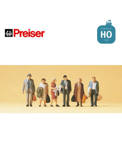 Passagers HO Preiser 10403 - Maketis