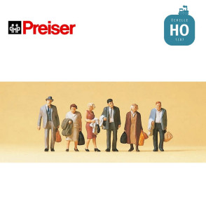 Passagers HO Preiser 10403 - Maketis