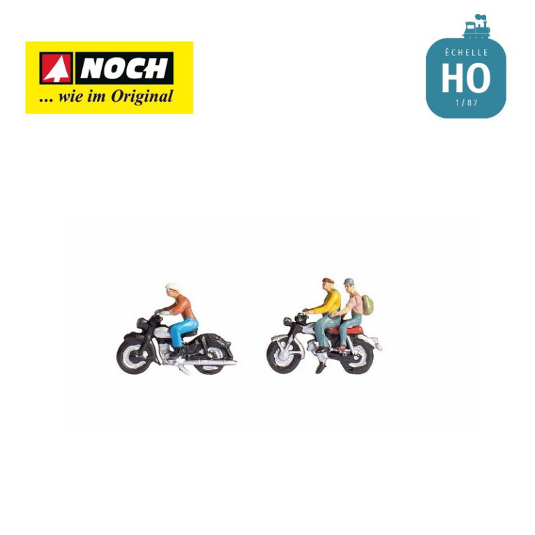 Motocyclistes HO Noch 15904-Maketis Motocyclistes HO Noch 15904-Maketis