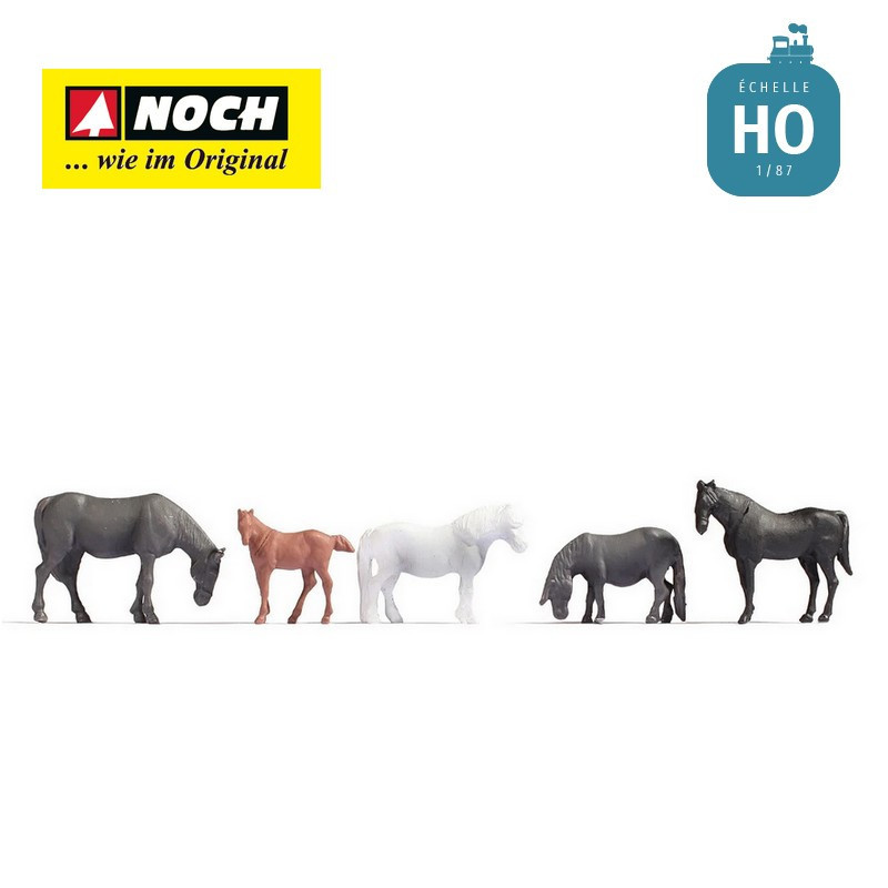 Chevaux Hobby HO Noch 18215