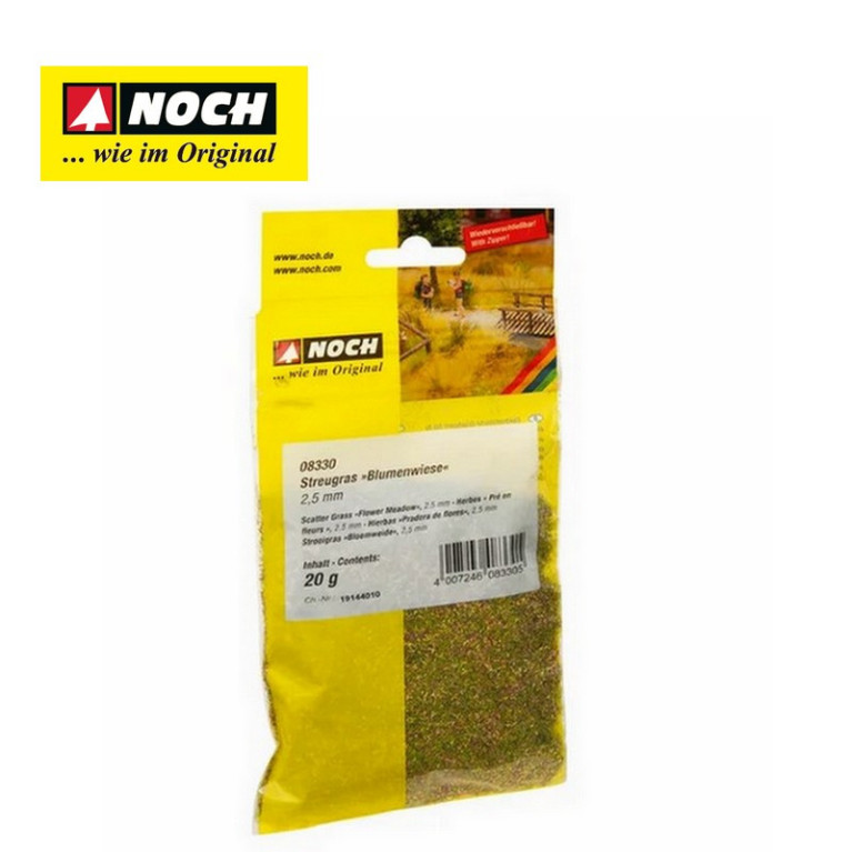 Herbe avec Fleurs, 2,5 mm Noch 08330-Maketis Herbe avec Fleurs, 2,5 mm Noch 08330-Maketis