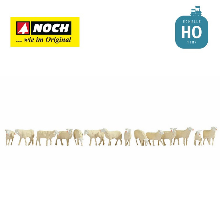 Moutons HO Noch 15749-Maketis Moutons HO Noch 15749-Maketis