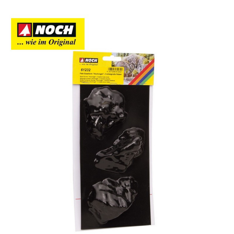 Moule pour rochers "Hochvogel", 3 rochers Noch 61232