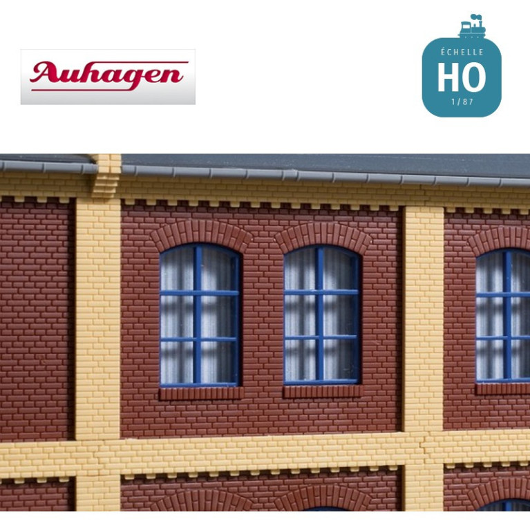Murs de façade 2532C rouge Auhagen 80525 - Maketis Murs de façade 2532C rouge Auhagen 80525 - Maketis