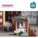 Poste d'entrée pour usine HO Auhagen 11434 - Maketis