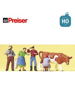 A la ferme HO Preiser 10044 - Maketis