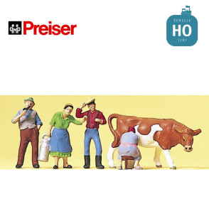 A la ferme HO Preiser 10044 - Maketis