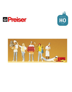 Boulangers HO Preiser 10377