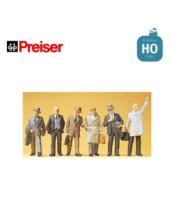 Hommes d'affaires HO Preiser 10381 - Maketis