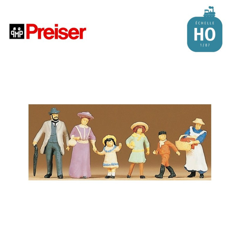 Famille 1900 HO Preiser 12132- Maketis