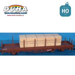 Pile de planches de bois HO Duha 11270-Maketis