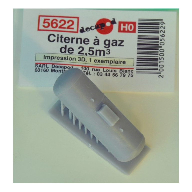 Citerne à gaz de 2.5m3 HO Decapod 5622-Maketis