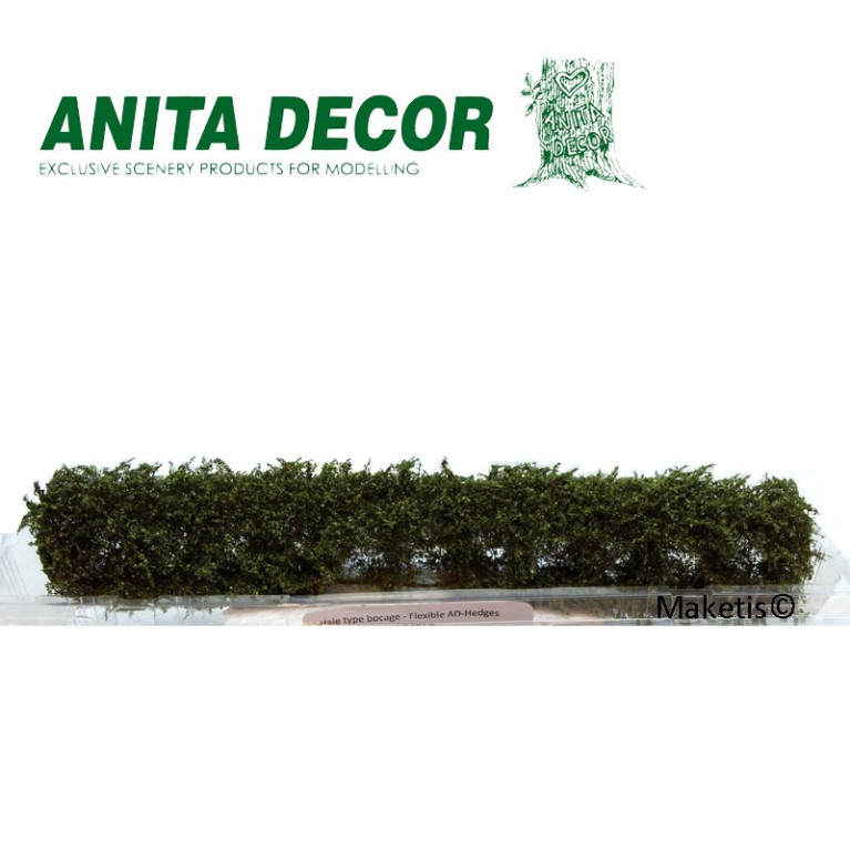 Haie type bocage HO Anita Decor - Maketis