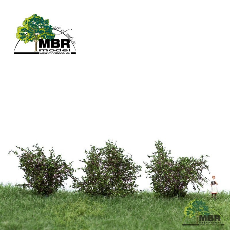 Buissons verts clairs feuilles de saule MBR 50-3007 - Maketis