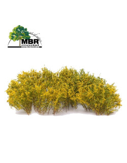 Petits buissons fleuris jaune MBR 50-5003 - Maketis