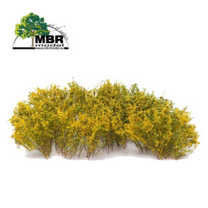 Petits buissons fleuris jaune MBR 50-5003 - Maketis