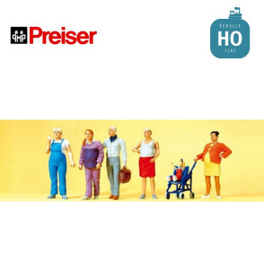Femmes enceintes HO Preiser 10550 - Maketis