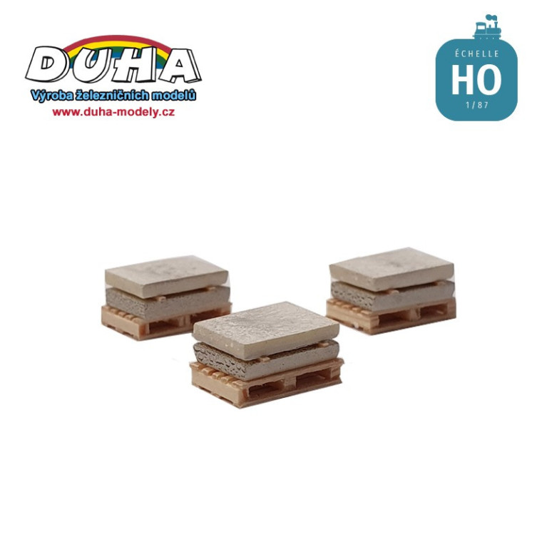 3 Palettes avec morceaux de marbre 13x9 mm HO Duha 11504-E-Maketis 3 Palettes avec morceaux de marbre 13x9 mm HO Duha 11504-E-Maketis