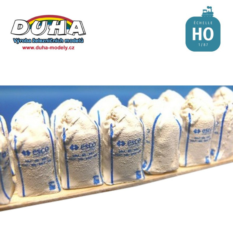 Big Bag blanc "Esco" 20 pièces HO Duha 11520-J-Maketis Big Bag blanc "Esco" 20 pièces HO Duha 11520-J-Maketis