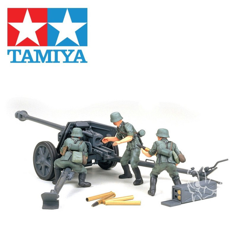 German 75mm Anti Tank Gun 1/35 Tamiya 35047 - Maketis German 75mm Anti Tank Gun 1/35 Tamiya 35047 - Maketis