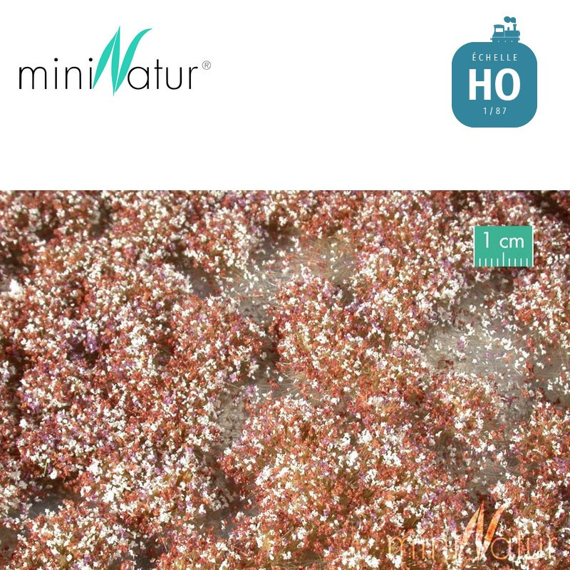 Blütenbüschel HO (1/87) 15x8 cm Mininatur 726-2x S - Maketis