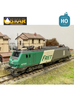 Locomotive Electrique BB 427030 SNCF Vert "Fret" EP V Analogique HO Os.kar OS2703 - Maketis