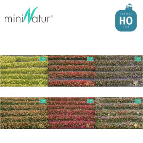 Bandes de fleurs 336 cm HO (1/87) Mininatur 731-2x - Maketis