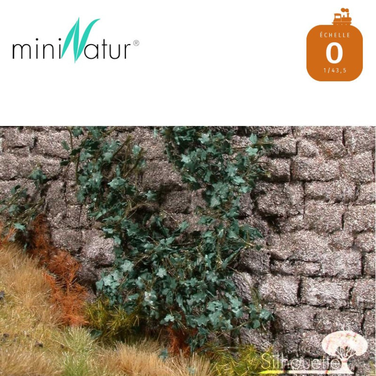 Efeu 15x4 cm Spur O (1/45) Mininatur 936-32S - Maketis Efeu 15x4 cm Spur O (1/45) Mininatur 936-32S - Maketis