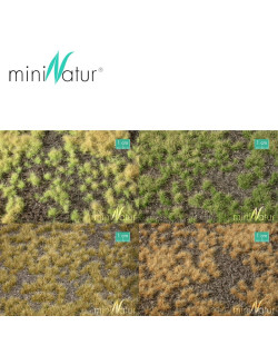 Terrain avec végétation 31,5x25 cm HO/O Mininatur 735-2x S