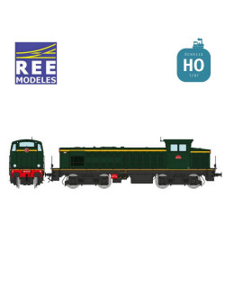 Locomotive Diesel 040 DE 532 Livrée d'origine région Ouest SNCF Ep III Analogique HO REE JM-007 - Maketis
