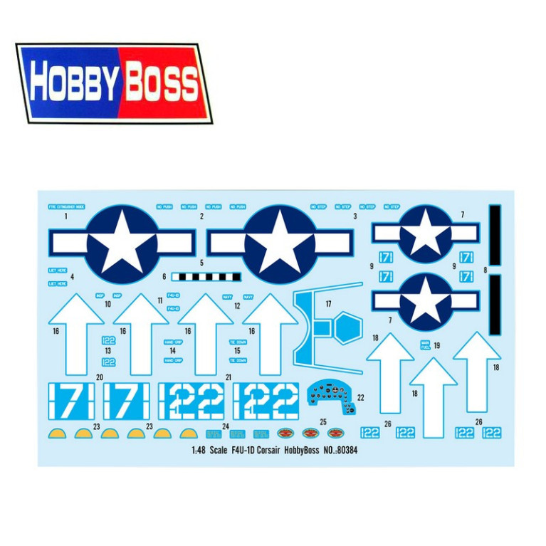 Avion F4U-1D Corsair 1/48 Hobby Boss 80384 - Maketis Avion F4U-1D Corsair 1/48 Hobby Boss 80384 - Maketis