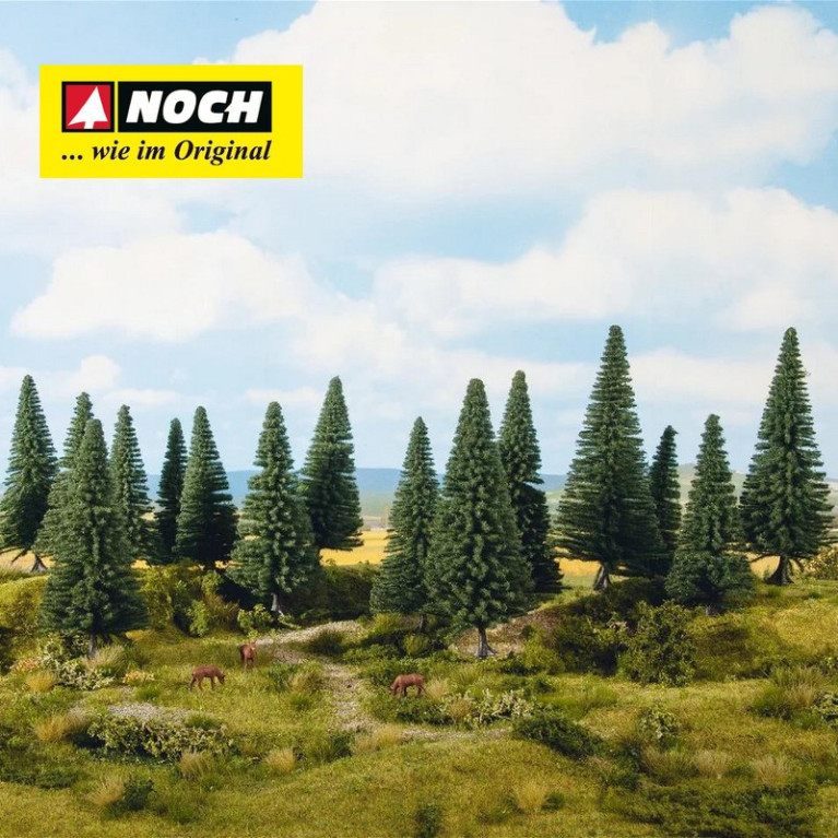Sapins 14-18cm (6 pcs) Noch 24642 - Maketis Sapins 14-18cm (6 pcs) Noch 24642 - Maketis