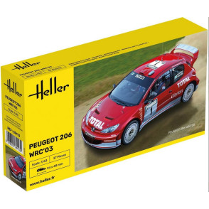 Peugeot 206 WRC'03 1/43 Heller 80113 - Maketis