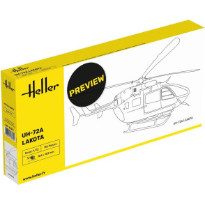 Hélicoptère UH-72A Lakota 1/72 Heller 80379 - Maketis