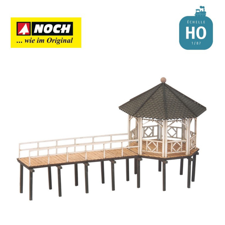 Pavillon événementiel "Ponton de pêche" HO Noch 14264 - Maketis Pavillon événementiel "Ponton de pêche" HO Noch 14264 - Maketis