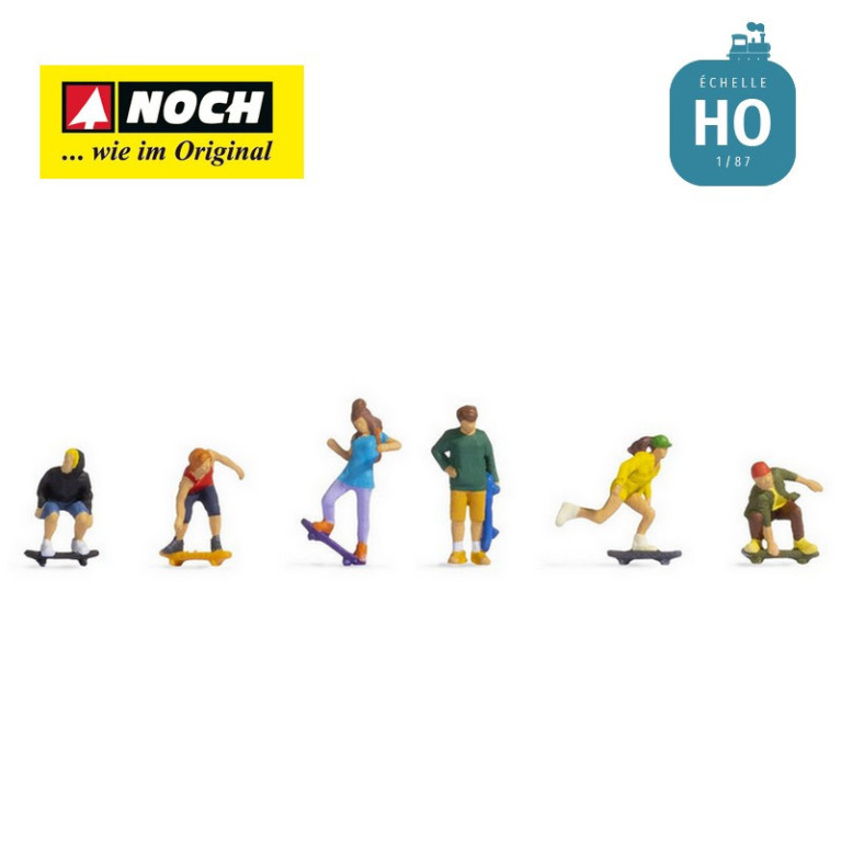 Skateurs HO Noch 15889 - Maketis Skateurs HO Noch 15889 - Maketis