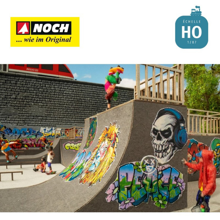 Micro-motion "Skate-park" HO Noch 66834 - Maketis Micro-motion "Skate-park" HO Noch 66834 - Maketis