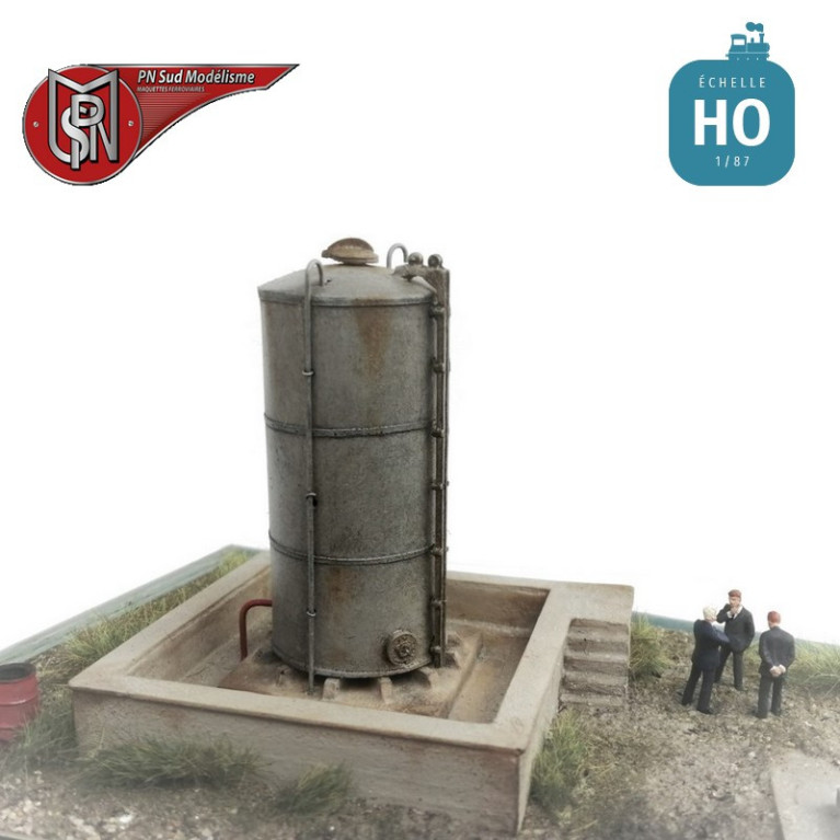 Bac de rétention avec cuve à Gasoil PN Sud Modélisme 87118-Maketis Bac de rétention avec cuve à Gasoil PN Sud Modélisme 87118-Maketis