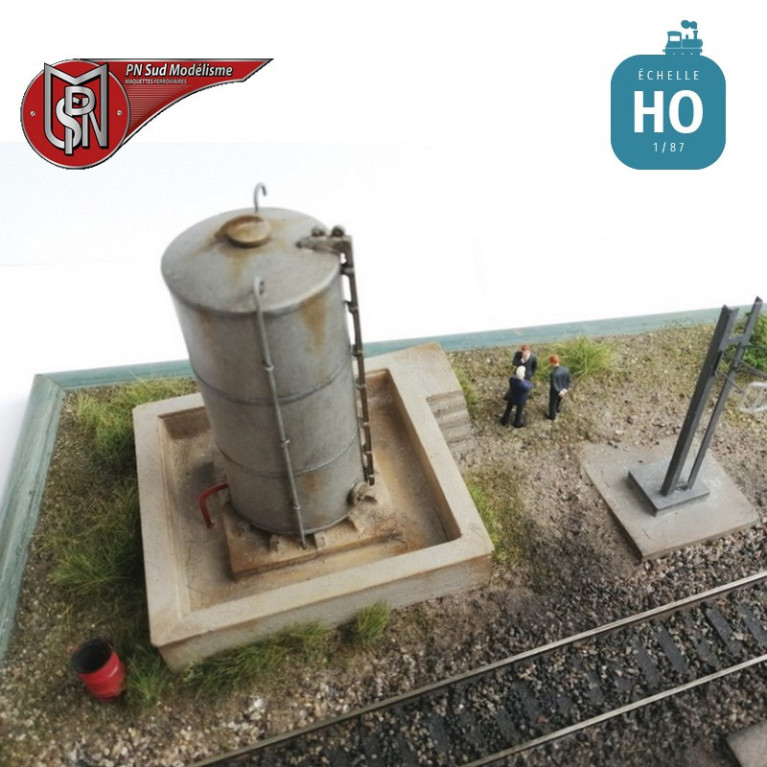 Bac de rétention avec cuve à Gasoil PN Sud Modélisme 87118-Maketis Bac de rétention avec cuve à Gasoil PN Sud Modélisme 87118-Maketis