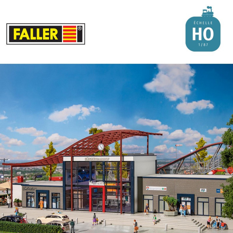 Gare de voyageurs Winterberg HO Faller 110128 - Maketis Gare de voyageurs Winterberg HO Faller 110128 - Maketis